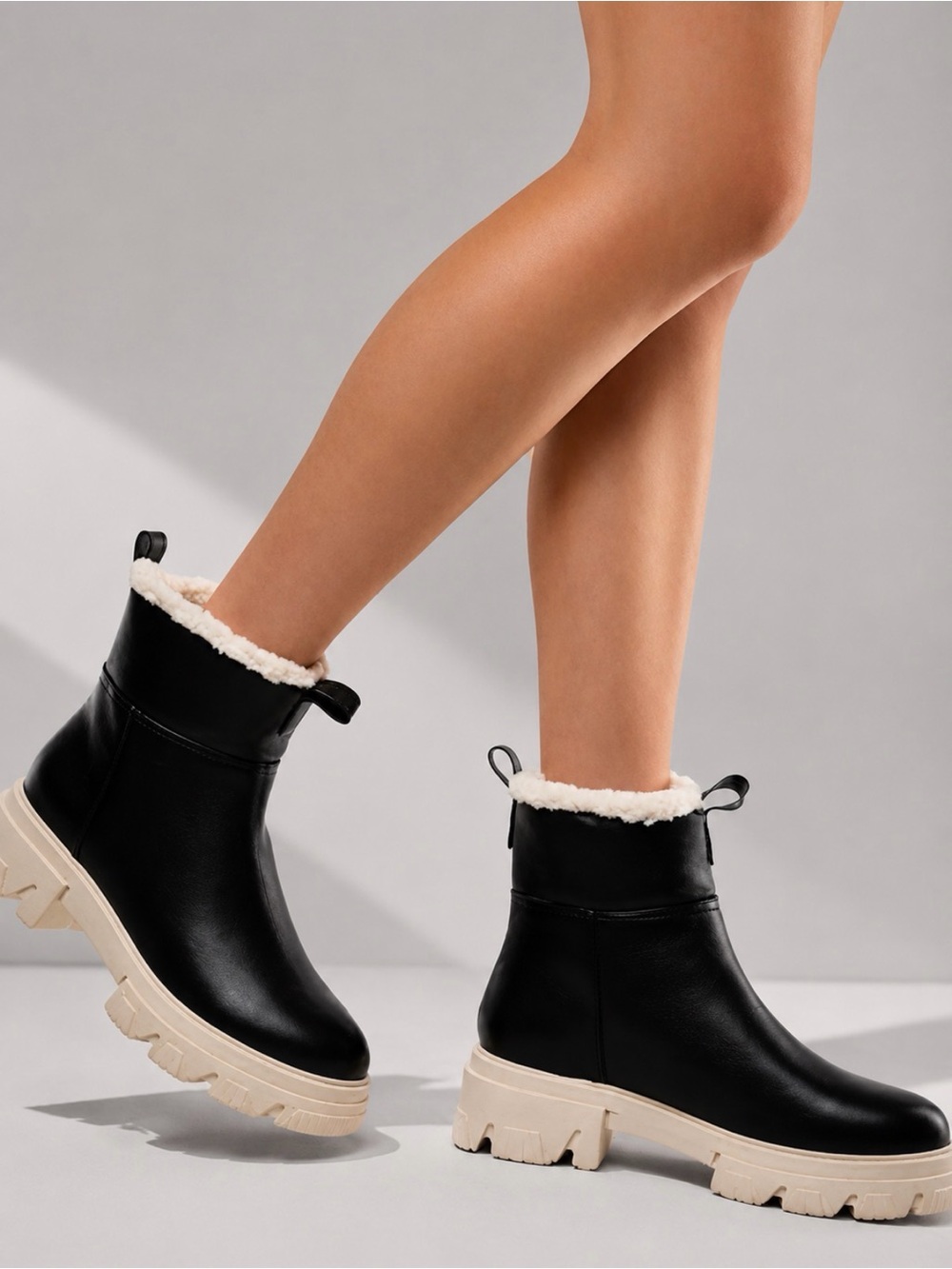 Dolls Kill X Public Desire Chili Platform Ankle Boots Size 8 NWT